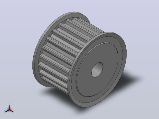标准型半圆弧形齿同步带轮S8M型_SS8MHC-22-30-dc12-A
