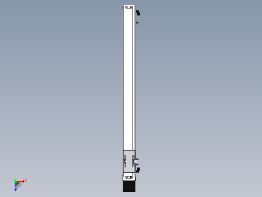 SCM6-700-BW-A57M滚珠花健、支撑座、滚珠丝杠、交叉导轨、直线模组俯视缩略图