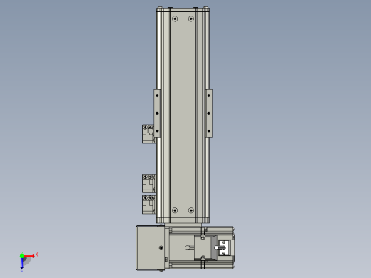 MT75BT半封闭皮带滑台[MT75BT.L80.100.LU.P40.C3]俯视缩略图