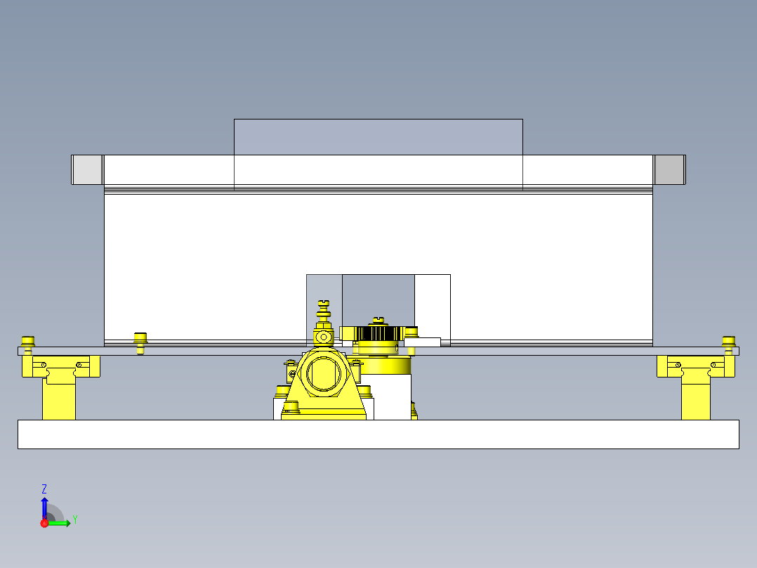 3位置切换导向机构右视图
