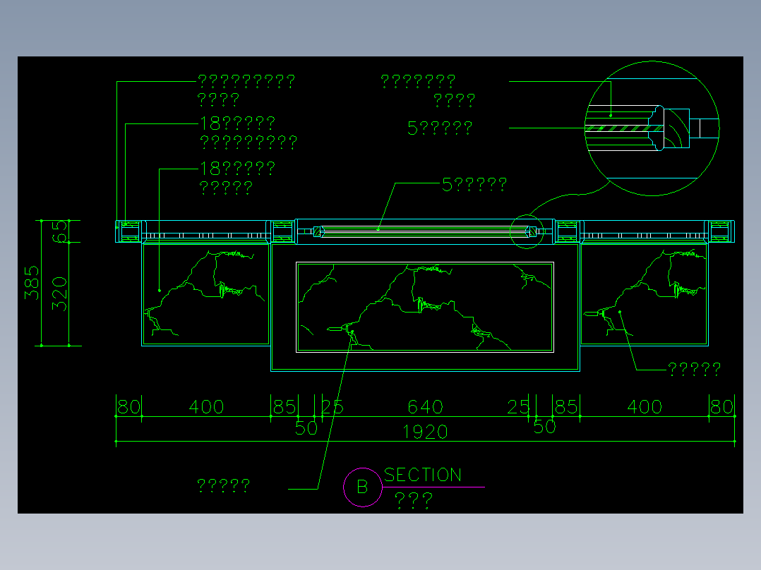 家装类CAD图块(五)-FH01078A