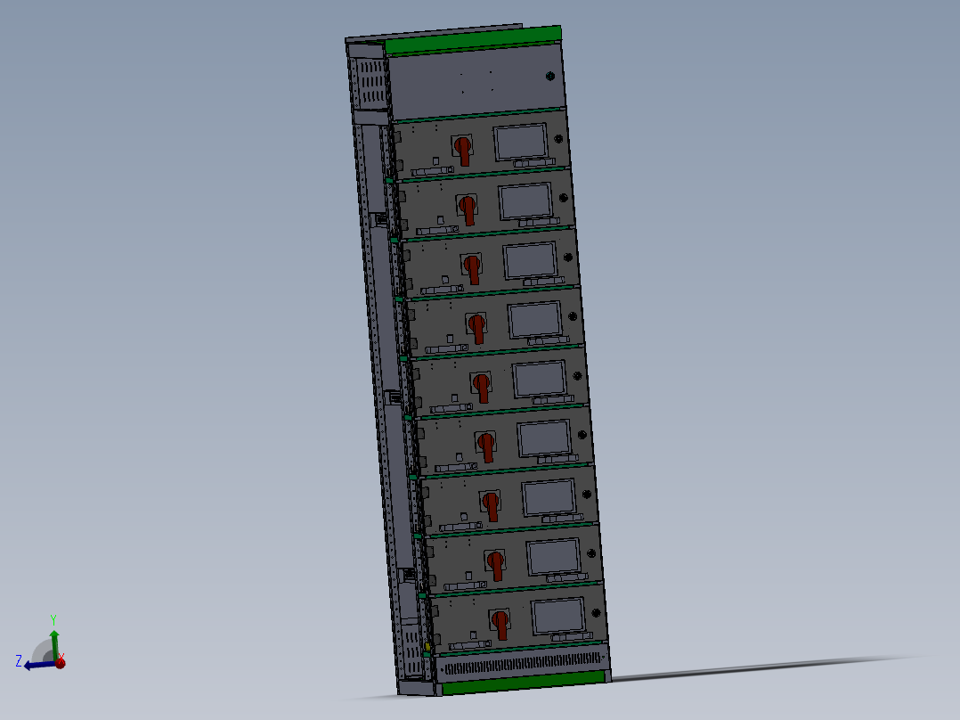 新型MNS抽屉柜sw15可编辑