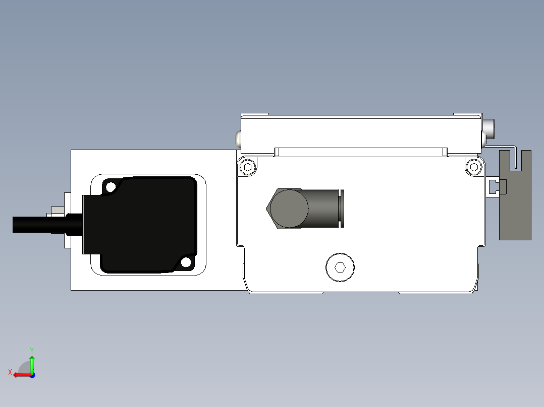 Toyo东佑达直线模组-ECH10-550-BL-100W+煞車后视图