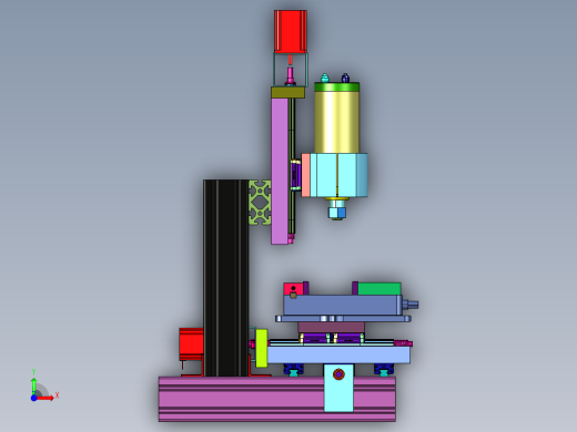 微调直线导轨修边机前视缩略图