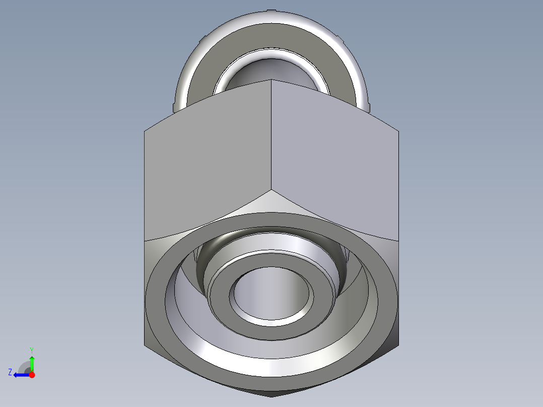 0C70系列-24°重型45°头右视图