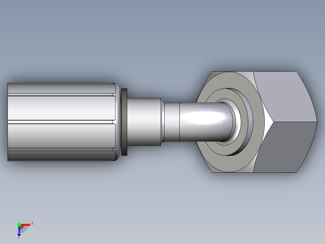 0C70系列-24°重型45°头俯视图
