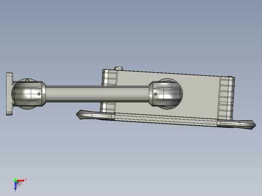 向下墙座+90度箱体连接器+控制箱俯视缩略图