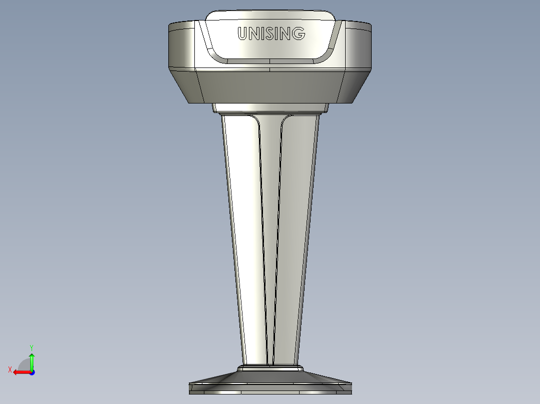 数字讲台后视图