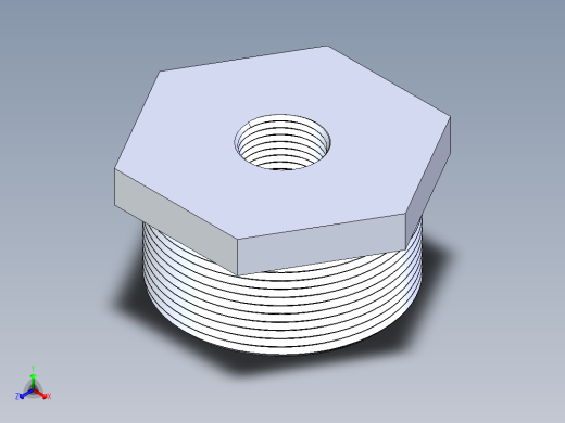 聚氯乙烯配件18-Sch80_ReducerBushing_MPTxFPT_839-247_2in x 0.5in