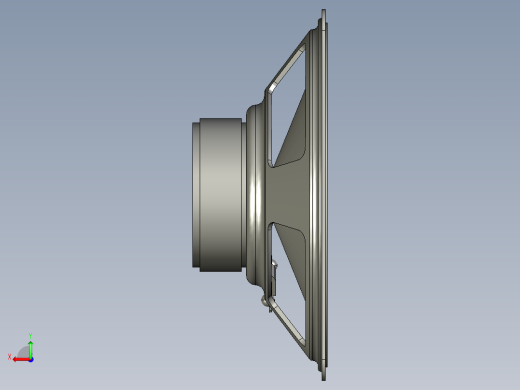 小喇叭_扬声器后视缩略图