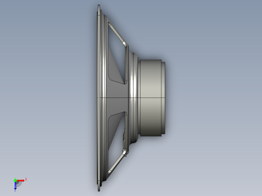 小喇叭_扬声器俯视缩略图