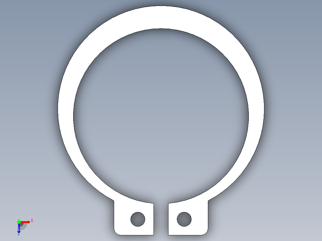 管道手动球阀-水管开关阀-手动阀门User Library-md52c150dn100-1_DN80~100SnapRing俯视图