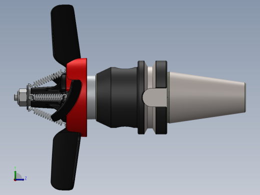 数控清洁风扇左视缩略图