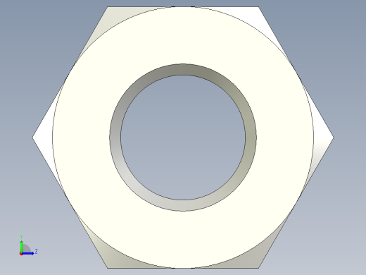 螺母-Nut_M9-4-16-30-30.stp左视缩略图