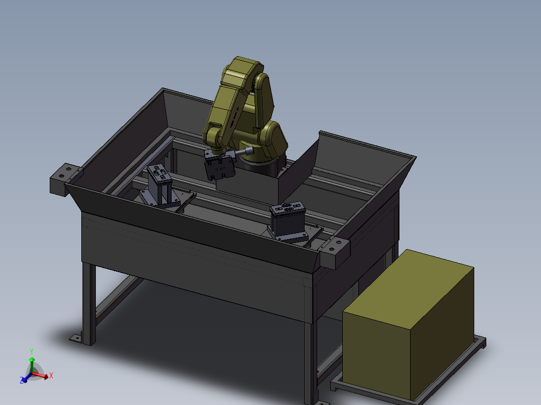 机器人打磨实际案例图纸
