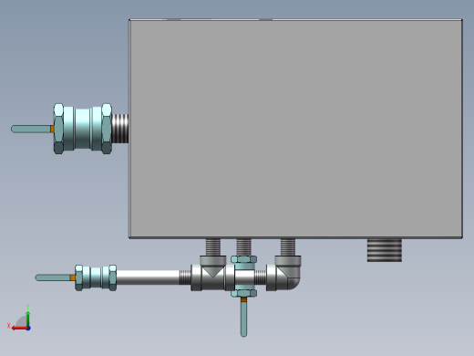 厨余垃圾油水分离器后视缩略图