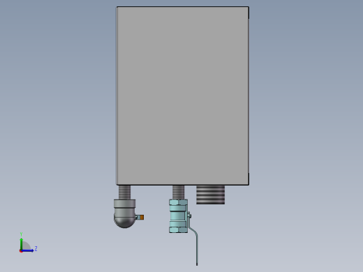 厨余垃圾油水分离器左视缩略图
