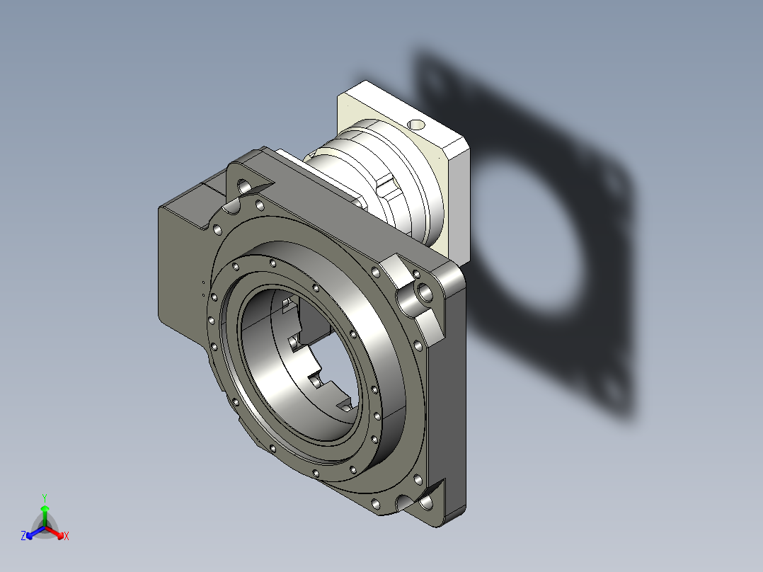 中空旋转平台KFN280115-L1-07-28-130-165加减速机