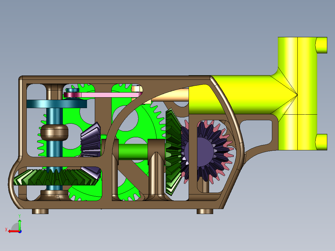 手摇抽水排水泵后视图