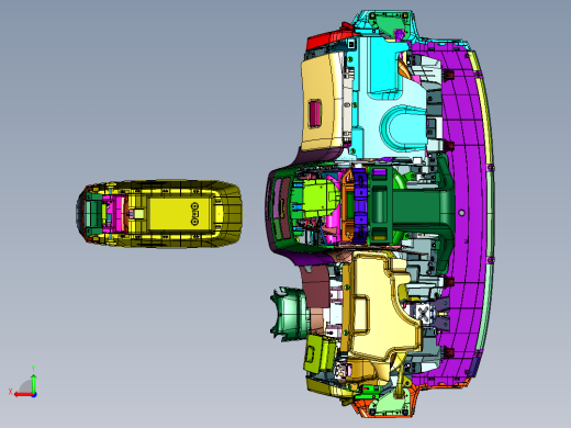 中控内饰仪表台GL8仪表板后视缩略图