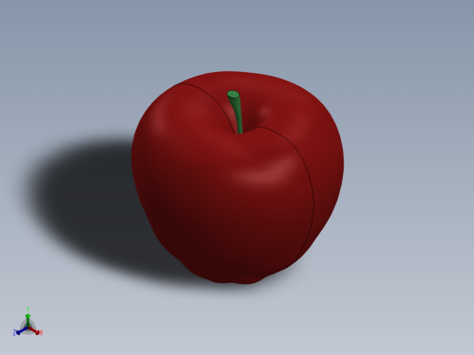 苹果正等轴测缩略图