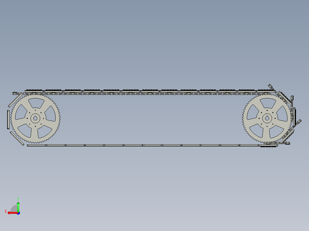 链轮链轮---stp后视图