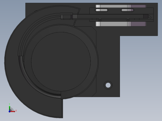 振动盘 3D模型前视缩略图