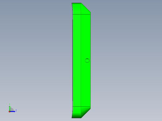 X2-CNC8笔记本CNC工装夹具三维模型GAIBAN-1209左视缩略图