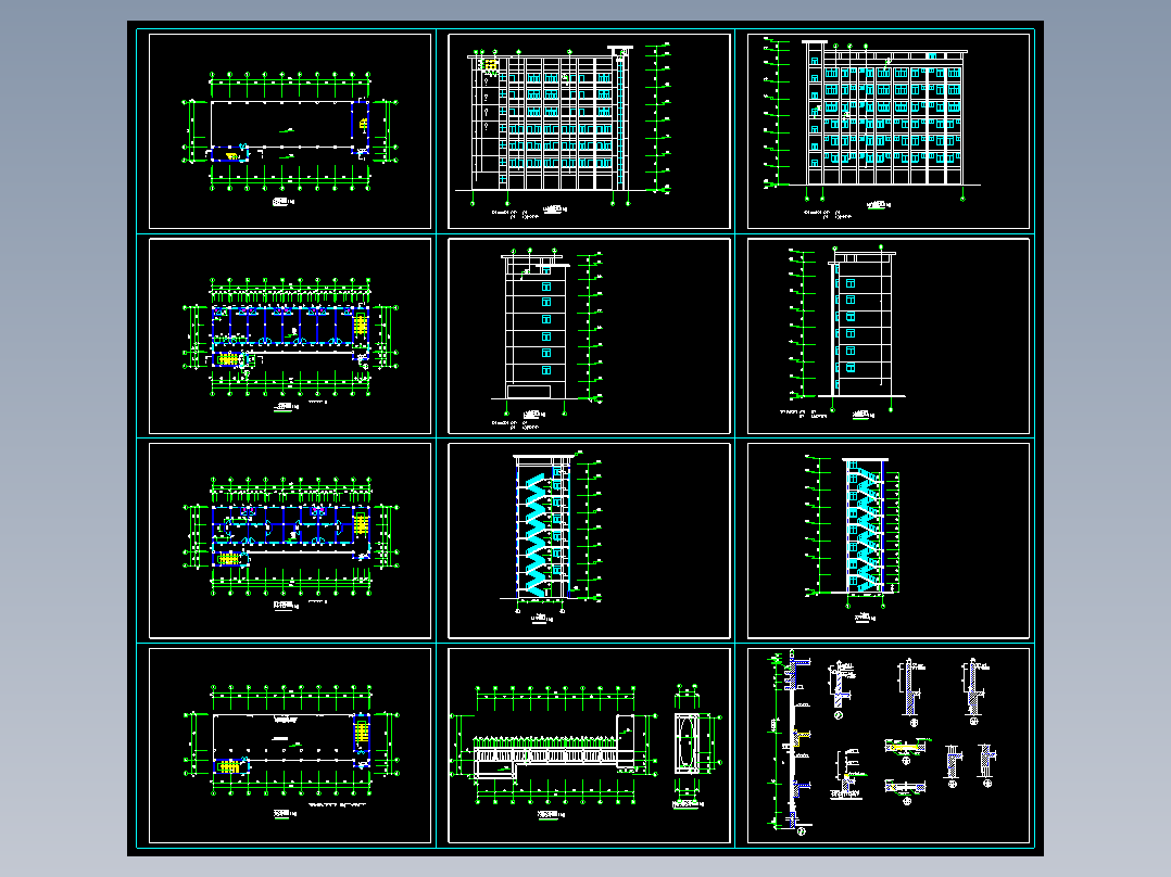 教师宿舍楼方案