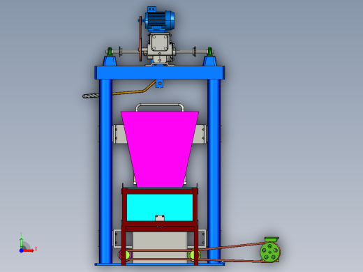 砌块成型机creo3.0.zip前视缩略图