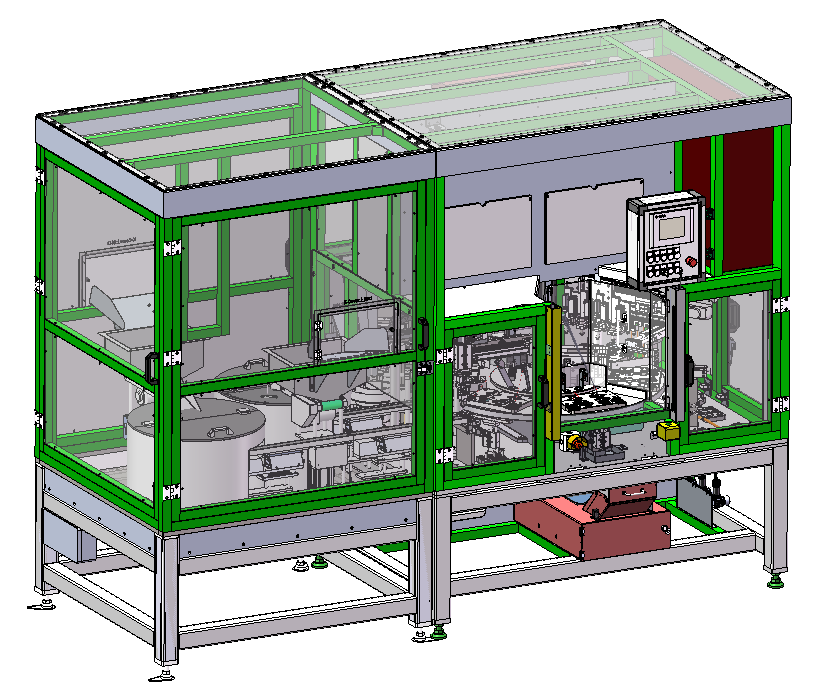 小电机齿轮箱装配设备sw16可编辑