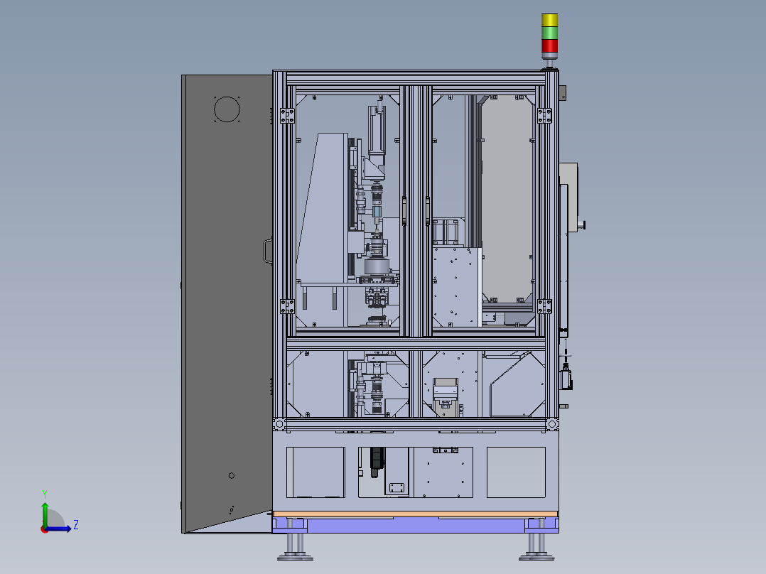 调角器设备sw22可编辑左视图
