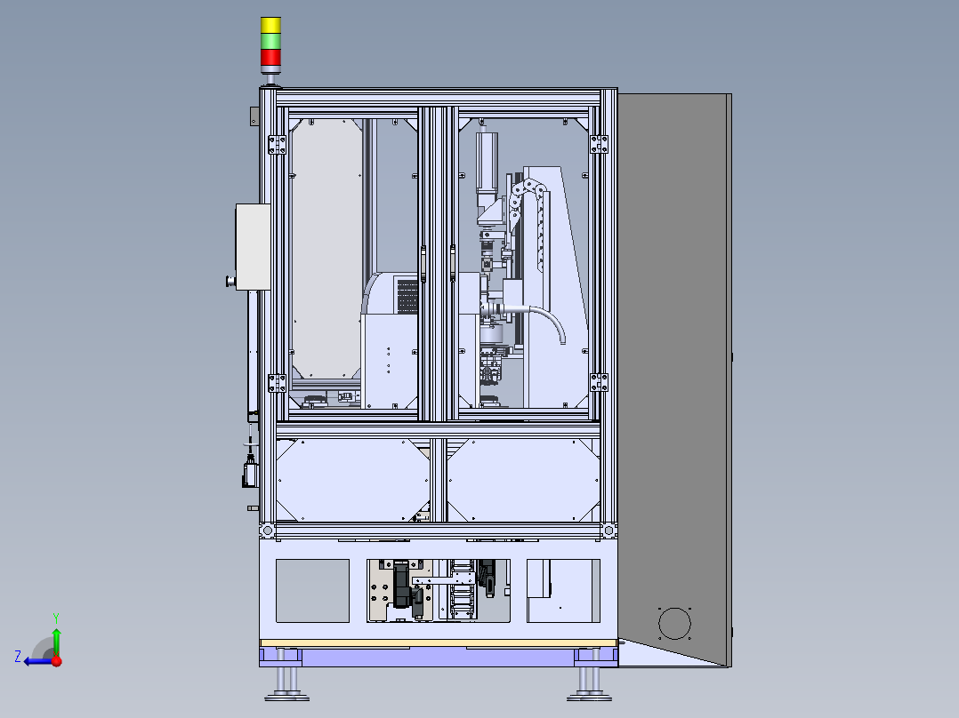 调角器设备sw22可编辑右视图
