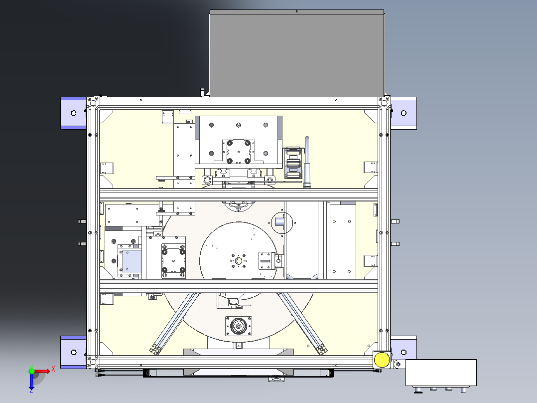 调角器设备sw22可编辑俯视图