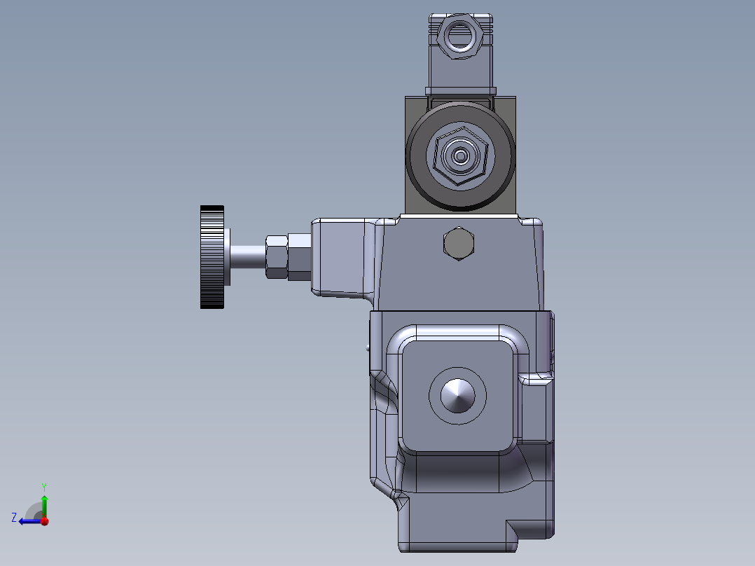 YUKEN EUROPE LTD-BST 03液压元件右视图