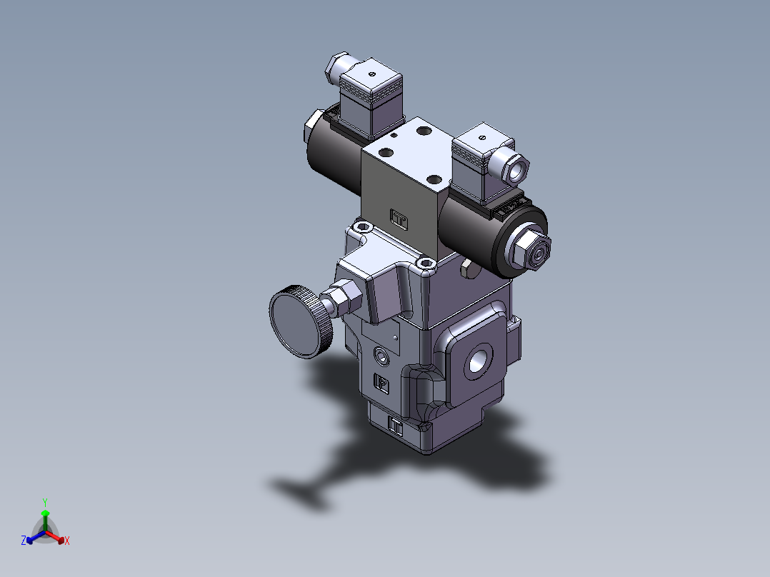 YUKEN EUROPE LTD-BST 03液压元件正等轴测图