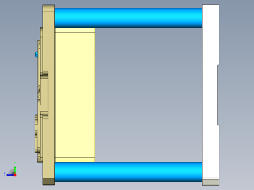 EDB41-C笔记本CNC工装夹具三维模型-CNC2-191113右视缩略图