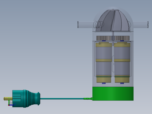 抽水泵左视缩略图
