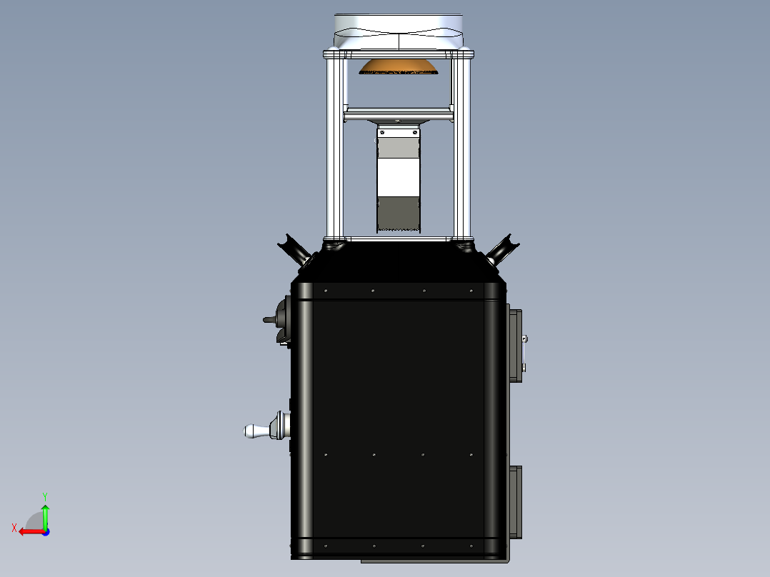 B3003970-票箱，交通工具后视图