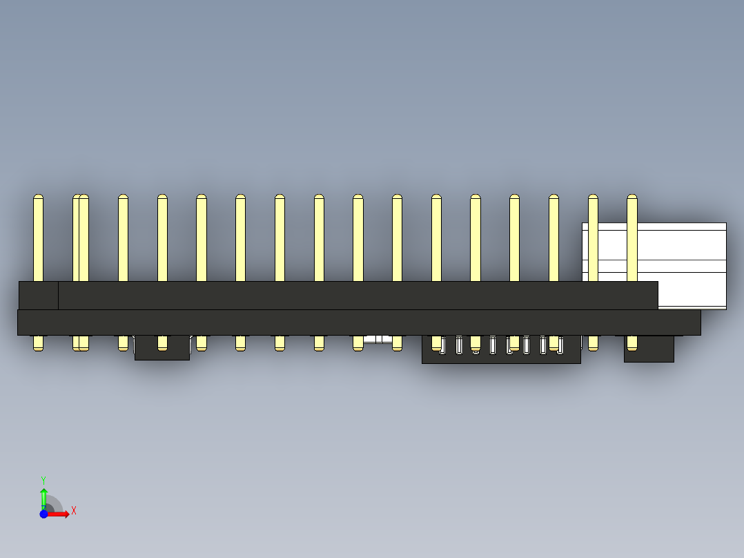 arduino nano 254前视图