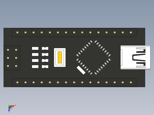 arduino nano 254俯视缩略图