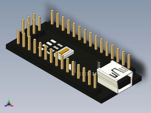 arduino nano 254正等轴测缩略图