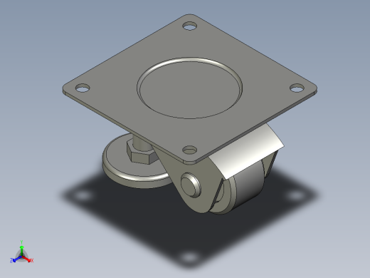 带地脚调节支撑重载型CAYH50-U