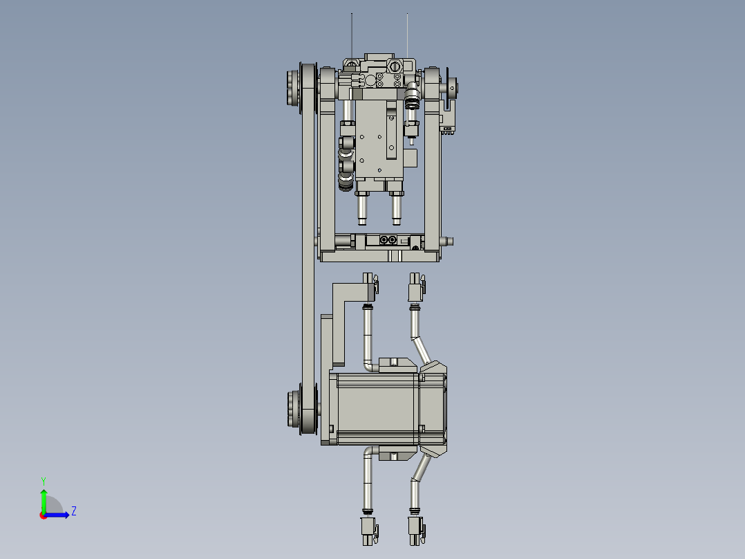 2022-16-翻转机构左视图