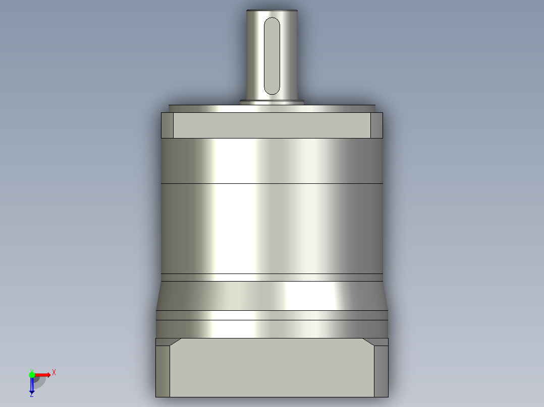 减速机-VGF85单级模型俯视图