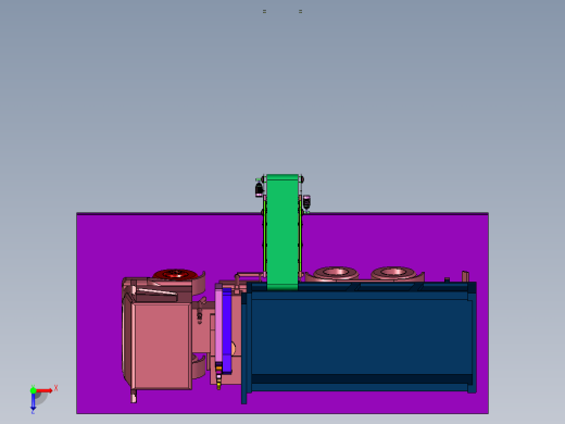 打包上车皮带输送机俯视缩略图