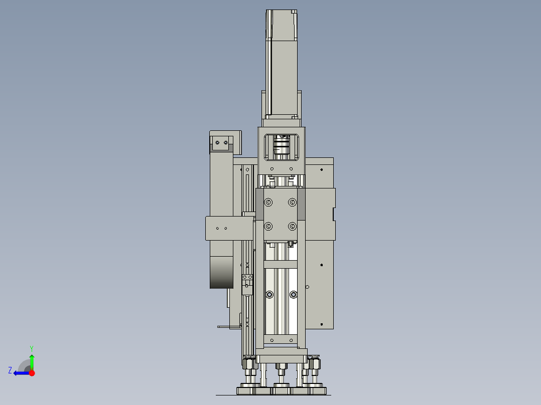 一站上下移位A右视图