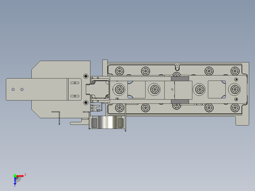一站上下移位A俯视图