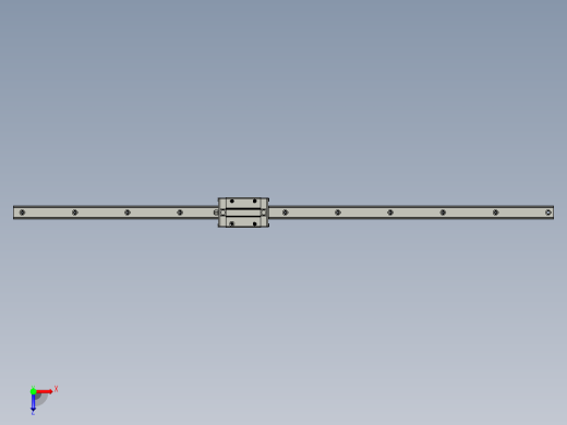 滑轨EGH15CAEL600俯视缩略图