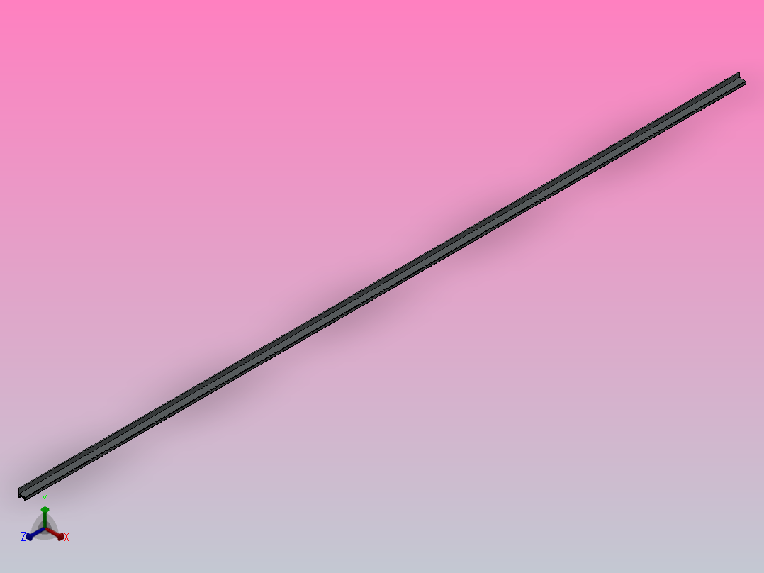 带有侧挡板H13的滑动条D30 灰色_带有侧挡板H13的滑动条D30 灰色正等轴测图